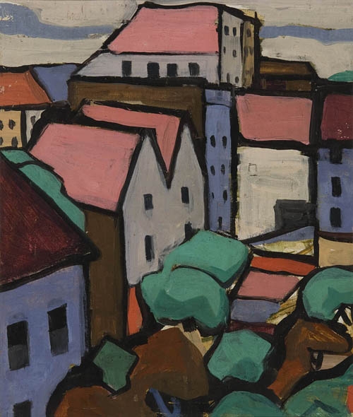 Leinster Square by Edith Collier