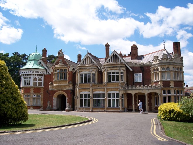 The Mansion, Bletchley Park (image by Wikipedia)