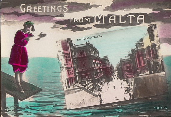 Malta postcard