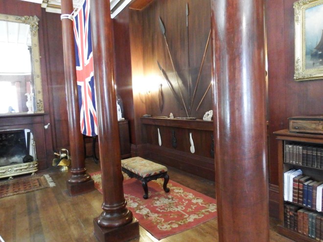 Reception room, Mansion House, Kawau Island